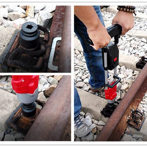 Wholesale torque wrench: 1200Nm Railway Maintain Track Construction Powerful Cordless Torque Wrench Battery Bolting Tool