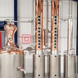 Wholesale rum: 1000L Copper Alcohol Distillation Equipment/Whiskey Vodka Distiller