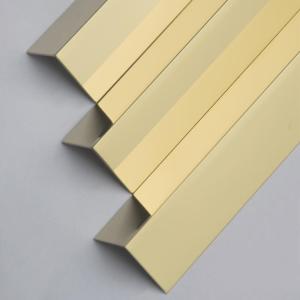 Wholesale ceiling tile: Dekoar Stainless Steel L Shape Profile Metal Strip Ceiling Trim Tile Trim Ceramic Edge Protection
