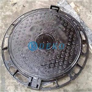 Wholesale commercial vertical: D400 Frame Size DIA730,CO DIA580 Height 70mm  Round Manhole Covers  Manhole Cover and Grating