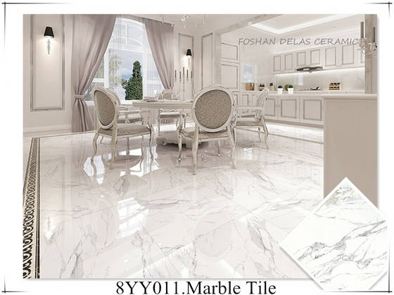 Sell 8yy011 Calacatta White Shiny Marble Floor Tile 800x800 Id