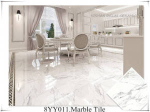 800x800 Bianco Carrara White Sparkle Marble Floor Tile Porcelanato