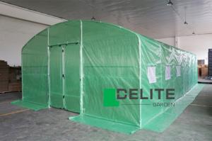 Wholesale window film: Polytunnel Greenhouse for Home Backyard Personal Growing Flower Plant House Steel Structure 16x20 FT