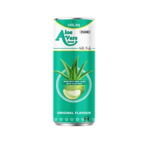 Wholesale coconut products: Aloe Vera Drink Mix Original Juice Canned 330ml