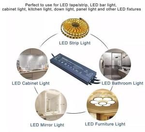Wholesale led product: New Product IP67 12V/24V 60W Waterproof LED Power Supply LED Strip Light Driver