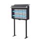 Factory Vector Control Solar Mosquito Killing Machine LED Lamp Solar Power Insect Killer Lamp