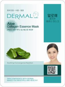 Wholesale royal jelly mask pack: Dermal Aloe Collagen Essence Mask