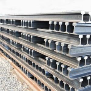 Wholesale construct: Used Rail Railway Track R50 - R60 Scrap Metal for Construction