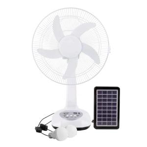 Wholesale Solar Energy Systems: 16 Inch Rechargeable Solar Table Fan Set