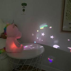 Wholesale projector: Star Night Sky Electric Music Night Light and Sound Projector Education for Stuffed Animal Plush Toy