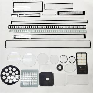 Wholesale reflective sheet factory: Custom 1mm 2mm 3mm 4mm 5mm 6mm Tempered Flat Glass Sheet LED Light Glass Panel
