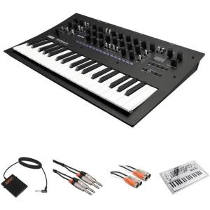Wholesale used engine: Korg Minilogue XD Polyphonic Analog Synthesizer Kit with Cover and Cable Accessories