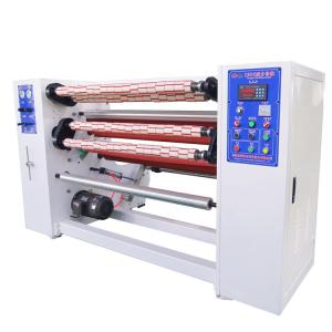 Wholesale paper core cutter machine: 1300mm Bopp Tape Cutting and Rewinding Tape Slitting Machine