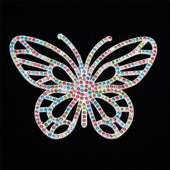 Custom PVC Patch 3D Rubber Silicone Patches Rhinestone Silicone Badge Custom Hook and Loop Patch