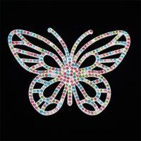 Custom PVC Patch 3D Rubber Silicone Patches Rhinestone Silicone Badge Custom Hook and Loop Patch