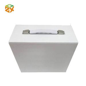 Wholesale silver foil paper: White Cardboard Gift Box