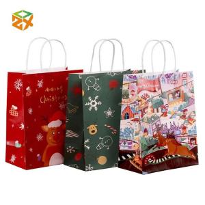 Wholesale canvas print: Christmas Paper Gift Bags