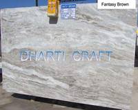 Brown Fantasy Granite Marble Slabs