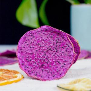 Wholesale food preservative additive: 100%Natural Whole Red Dragon Fruit Sliced and Dried with Freeze Dry Technology Retains Natural Color