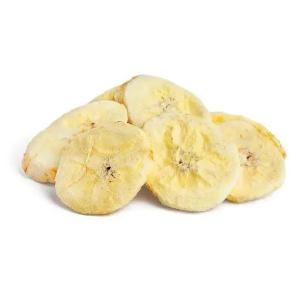 Wholesale generator: Natural Sliced Bananas Dried Freeze Dry Technology Retains Natural Color Flavor Oil-Free Safe Use