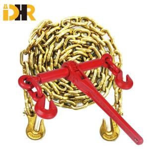 Wholesale grab: Heavy Duty G70 Load Chain with Grab Hook and Load Binder