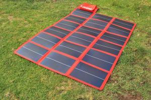 Wholesale cell phone accessories: Flexible Solar Panel in Amorphous Cells Solar Blanket in RED