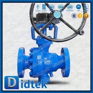 Wholesale gear box: Didtek Cast Steel RB Trunnion Mounted Ball Valve with Gear Box