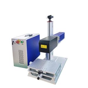 Wholesale energy jewelry: Portable 3D Fiber Laser Marking Machine for Curve Surface and Large Metal Parts
