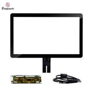 Wholesale multi touch: 32 Inch Multi Capacitive Touch Screen Overlay Dingtouch Big Szie Projected USB Interface