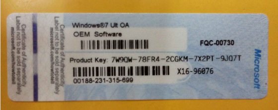 Windows 7 ultimate product key sticker microsoft 10