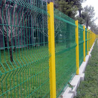 Powder Coated Welded Wire Mesh Fence