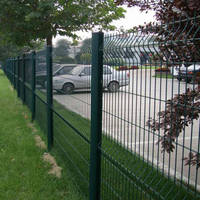Top Sale PVC Coated Green Garden Fence Panel