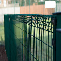 Powder Coated Welded Wire BRC Fence