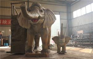 Wholesale amusement: Water Spray Life Size Elephant for Amusement Park