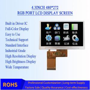 Wholesale batch: 4.3 Inch 480x272 LCD Display Panel IPS Industrial Square Display