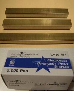 Wholesale Other Fasteners: Pattern Tacker Staples Equivalent To Bates L19