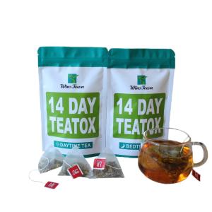 Wholesale fennel tea: Pyramid Bag 14 Day Slim Tea the Minceur Ventre Plat Weight Loss Fat Burning Herbal Slimming Tea