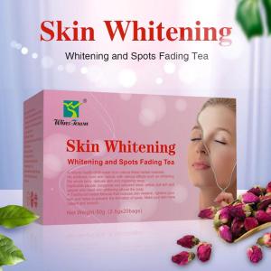 Wholesale Tea: Custom Skin Whitening and Spots Fading Tea Beauty Detox Skin Whiten Smoothing Anti Aging Glow Tea