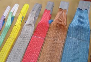 Wholesale webbing sling: Polyester Flat Woven Webbing Sling CE,GS Approval