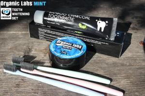 Wholesale toothpaste: Activated Mint Charcoal Bamboo Toothpaste Teeth Whitening - Organic Labs