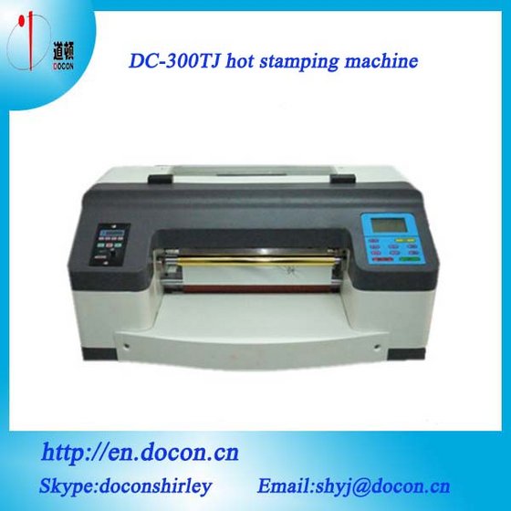 DC-300TJ Digital Foil Printer Machine Hot Sale