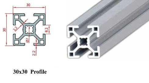 Onderhoudbaar String string Cater 30x30 Industrial Aluminium Profile(id:8872137) Product details - View 30x30  Industrial Aluminium Profile from Dogus Kalip Metal Ve Form San. Dis Tic.  Ltd. Sti. - EC21