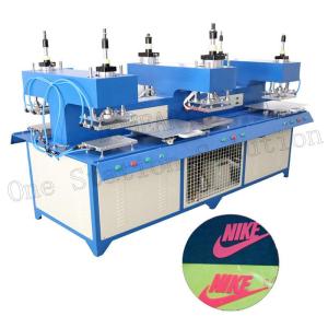 Wholesale garment label: Silicone Label Embossing Machine for Fabric/Garment