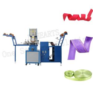 Wholesale pvc leather: Woven Tape Logo Embossing Machine for Narrow Fabric