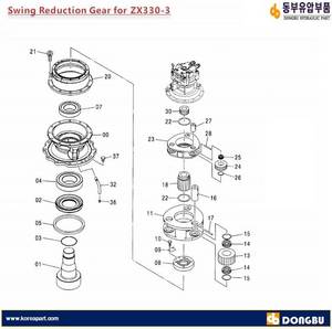 Wholesale shock absorber: Swing Reduction Gear