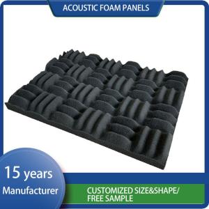 Wholesale Decorating Design: Fireproof Coloured High Density Accoustic Foam with Self-adhesive Tape Acoustic Foam Panels