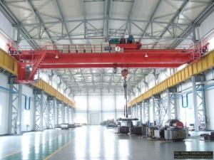 Wholesale electric traveling overhead crane: 50 Ton Double Girder Electrical Overhead Travelling (EOT) Crane