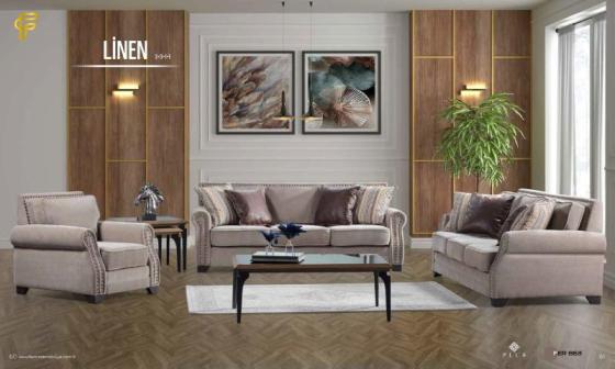 Sell Linen Modern Sofa Set