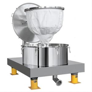 Wholesale lip pack: Solid-liquid Separation Vertical Bag Lifting Top Discharge Centrifuge for Sugarcane Bagasse