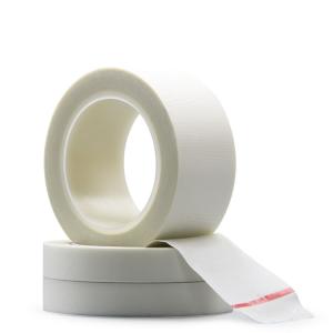 Wholesale fiber cloth: White Fiber Glass Cloth H Class Insulation Heat Resistant  Equivalent  Silicone Adhesive Tape